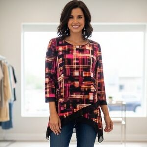 women's blouse by NY collection size M multicolored